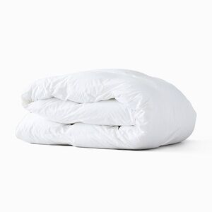 West Elm White HydroCool® Cooling Down Alternative Duvet Insert